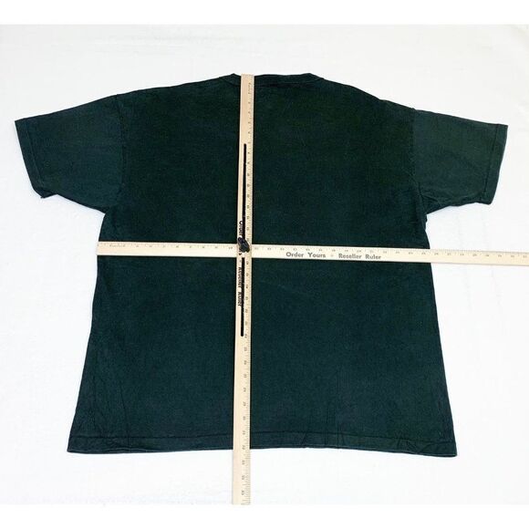 Vintage WEBN T-Shirt Black Andy Warhol Frog Cincinnati Rock Station - Picture 4 of 6